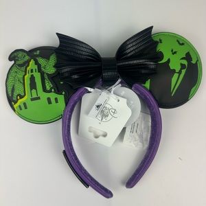 2024 Disney Parks EXCLUSIVE Oogie Boogie Bash Loungefly Ears Headband Disneyland